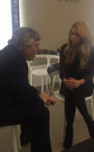With Gordon Brown discussing the next steps to secure new major financing for Education. Shak #LearningGeneration @educommission 
