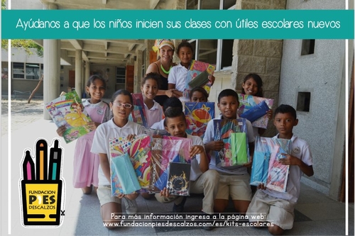 12 de Fevereiro de 2016 - Ajudem a uma crianÃ§a das escolas da @fpiesdescalzos doando um kit escola! ðŸ“šðŸ““ðŸ“ http://fundacionpiesdescalzos.com/es/formulario-dona-un-kit-fpd ShakHQ (Postado pela equipe de Shakira)

Ayuden a un niÃ±o de las escuelas de la @fpiesdescalzos donando un kit escolar! ðŸ“šðŸ““ðŸ“ http://fundacionpiesdescalzos.com/es/formulario-dona-un-kit-fpd ShakHQ 

Help a child in one of @fpiesdescalzosâ€™ schools in vulnerable areas of Colombia by donating a school kit http://www.fundacionpiesdescalzos.co
