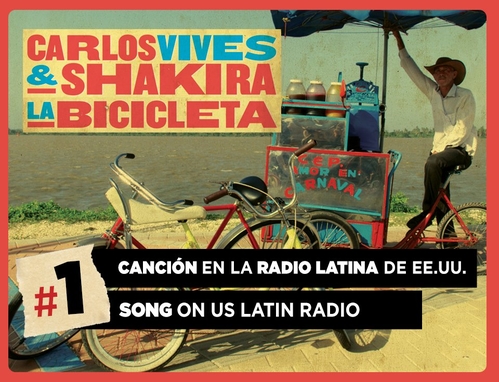 07 de Junho de 2016 - #LaBicicleta NÃºmero um! ShakHQ ðŸš² (Postada pela equipe de Shakira)

#LaBicicleta NÃºmero uno! ShakHQ ðŸš² 
