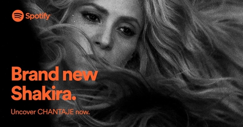Escute #Chantaje, o novo single de Shakira com Maluma no Spotify http://spoti.fi/2efs0f1

Check out Shakira's new single #Chantaje ft Maluma out NOW on Spotify http://spoti.fi/2efs0f1

No se pierdan el nuevo sencillo de Shakira #Chantaje con Maluma en Spotify http://spoti.fi/2efs0f1
