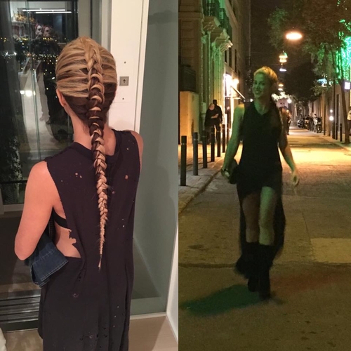 Dia da tranÃ§a. Andando por Barcelona. Shak

Braid day! Walking in Barcelona. Shak
